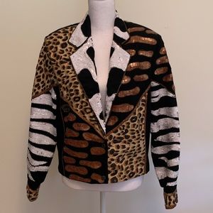 VINTAGE Modi Sequin Jacket